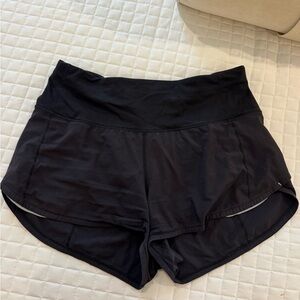 lululemon athletica Women's Black Athletic Shorts